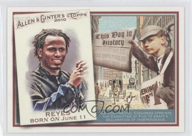 2010 Topps Allen & Ginter's - This Day in History #TDH28 - Jose Reyes