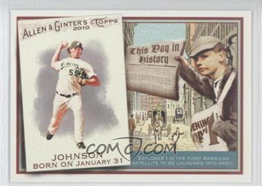 2010 Topps Allen & Ginter's - This Day in History #TDH35 - Josh Johnson