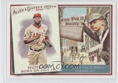2010 Topps Allen & Ginter's - This Day in History #TDH39 - Torii Hunter