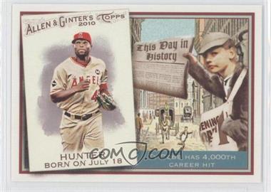 2010 Topps Allen & Ginter's - This Day in History #TDH39 - Torii Hunter