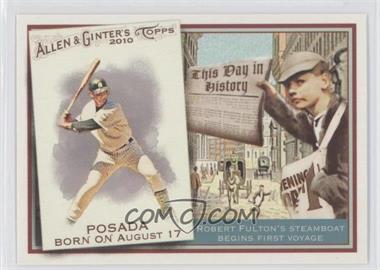 2010 Topps Allen & Ginter's - This Day in History #TDH42 - Jorge Posada