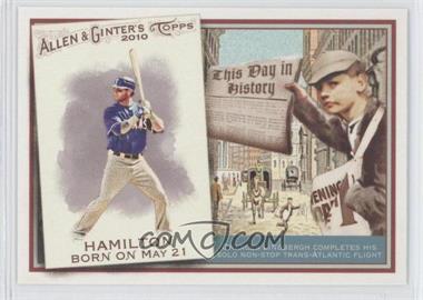 2010 Topps Allen & Ginter's - This Day in History #TDH64 - Josh Hamilton