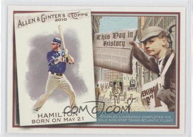 2010 Topps Allen & Ginter's - This Day in History #TDH64 - Josh Hamilton