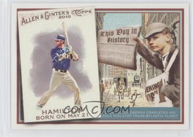 2010 Topps Allen & Ginter's - This Day in History #TDH64 - Josh Hamilton