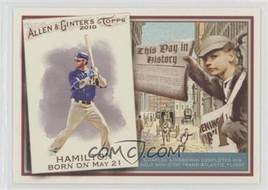 2010 Topps Allen & Ginter's - This Day in History #TDH64 - Josh Hamilton [EX to NM]