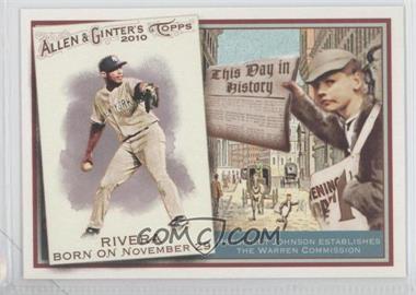 2010 Topps Allen & Ginter's - This Day in History #TDH75 - Mariano Rivera