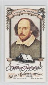 2010 Topps Allen & Ginter's - World's Wordsmiths Minis #WGWS2 - William Shakespeare