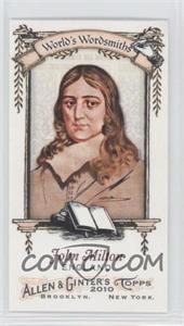 2010 Topps Allen & Ginter's - World's Wordsmiths Minis #WGWS8 - John Milton