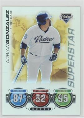 2010 Topps Attax - [Base] - Gold Foil #_ADGO - Adrian Gonzalez