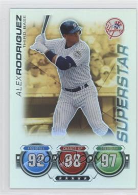 2010 Topps Attax - [Base] - Gold Foil #_ALRO - Alex Rodriguez