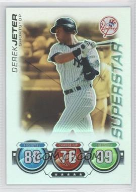 2010 Topps Attax - [Base] - Gold Foil #_DEJE - Derek Jeter