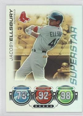 2010 Topps Attax - [Base] - Gold Foil #_JAEL - Jacoby Ellsbury