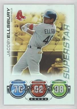 2010 Topps Attax - [Base] - Gold Foil #_JAEL - Jacoby Ellsbury