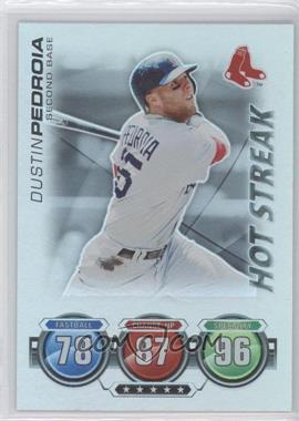 2010 Topps Attax - [Base] - Silver Foil #_DUPE - Dustin Pedroia
