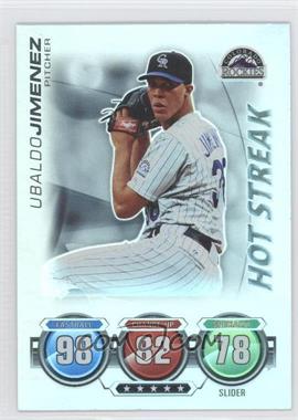 2010 Topps Attax - [Base] - Silver Foil #_UBJI - Ubaldo Jimenez