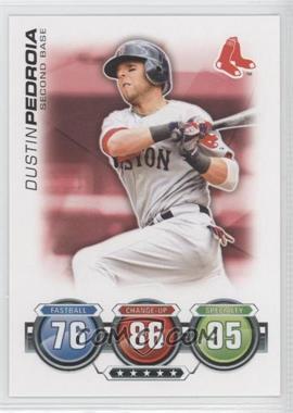 2010 Topps Attax - [Base] - Topps Vault Blank Back #_DUPE - Dustin Pedroia /1