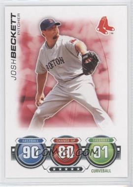 2010 Topps Attax - [Base] - Topps Vault Blank Back #_JOBE - Josh Beckett /1