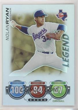 2010 Topps Attax - Battle of the Ages - Foil #_NORY.1 - Legend - Nolan Ryan (Ball Showing)