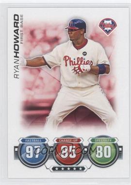 2010 Topps Attax - Battle of the Ages #_RYHO - Ryan Howard