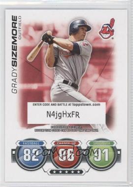2010 Topps Attax - ToppsTown Code Cards #_GRSI - Grady Sizemore