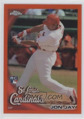 2010 Topps Chrome - [Base] - Orange Refractor #178 - Jon Jay