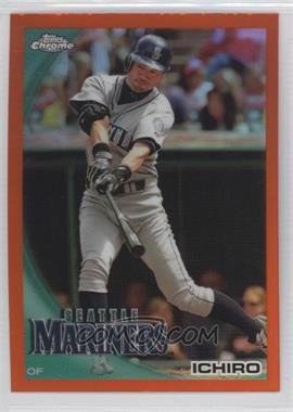 2010 Topps Chrome - [Base] - Orange Refractor #38 - Ichiro