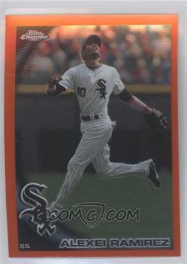 2010 Topps Chrome - [Base] - Orange Refractor #66 - Alexei Ramirez