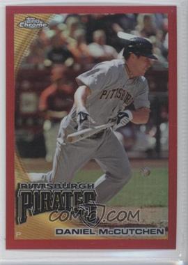 2010 Topps Chrome - [Base] - Red Refractor #209 - Daniel McCutchen /25