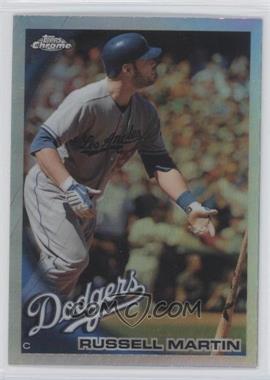 2010 Topps Chrome - [Base] - Refractor #100 - Russell Martin