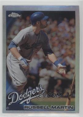 2010 Topps Chrome - [Base] - Refractor #100 - Russell Martin