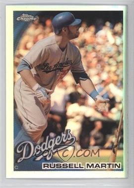 2010 Topps Chrome - [Base] - Refractor #100 - Russell Martin