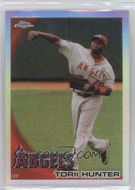 2010 Topps Chrome - [Base] - Refractor #115 - Torii Hunter