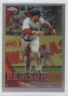 2010 Topps Chrome - [Base] - Refractor #12 - Victor Martinez