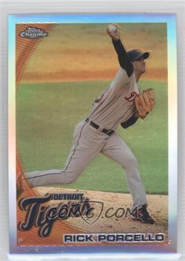 2010 Topps Chrome - [Base] - Refractor #13 - Rick Porcello