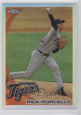 2010 Topps Chrome - [Base] - Refractor #13 - Rick Porcello