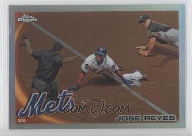 2010 Topps Chrome - [Base] - Refractor #139 - Jose Reyes