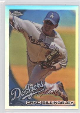 2010 Topps Chrome - [Base] - Refractor #145 - Chad Billingsley