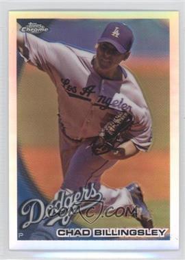 2010 Topps Chrome - [Base] - Refractor #145 - Chad Billingsley