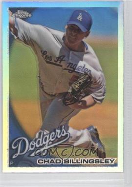 2010 Topps Chrome - [Base] - Refractor #145 - Chad Billingsley