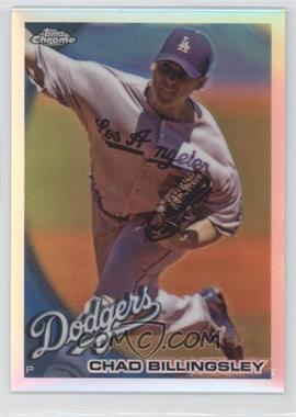 2010 Topps Chrome - [Base] - Refractor #145 - Chad Billingsley