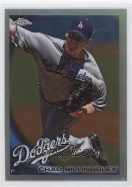 2010 Topps Chrome - [Base] - Refractor #145 - Chad Billingsley