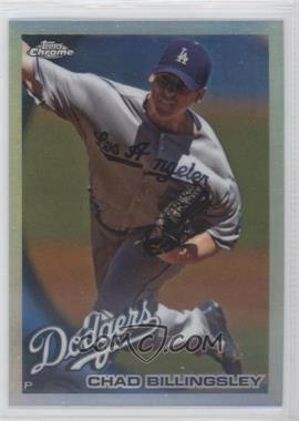 2010 Topps Chrome - [Base] - Refractor #145 - Chad Billingsley