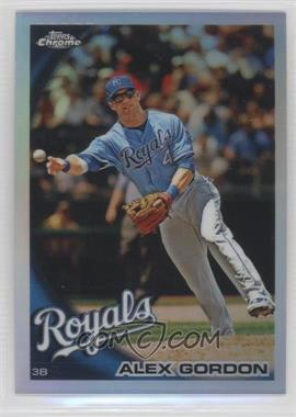 2010 Topps Chrome - [Base] - Refractor #154 - Alex Gordon