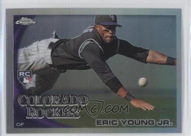 2010 Topps Chrome - [Base] - Refractor #171 - Eric Young Jr.