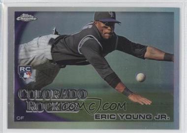 2010 Topps Chrome - [Base] - Refractor #171 - Eric Young Jr.