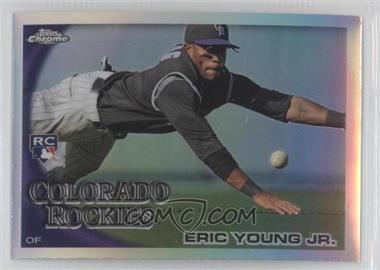 2010 Topps Chrome - [Base] - Refractor #171 - Eric Young Jr.