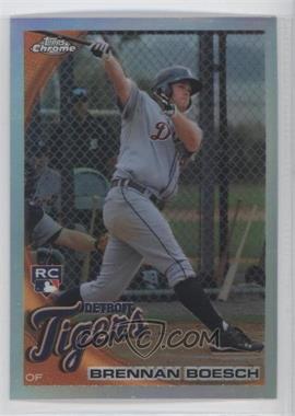 2010 Topps Chrome - [Base] - Refractor #182 - Brennan Boesch