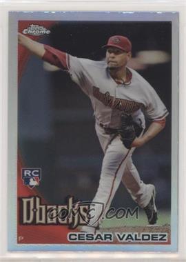 2010 Topps Chrome - [Base] - Refractor #194 - Cesar Valdez