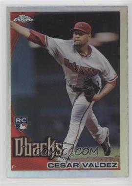 2010 Topps Chrome - [Base] - Refractor #194 - Cesar Valdez