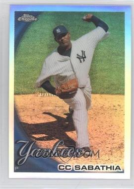 2010 Topps Chrome - [Base] - Refractor #21 - CC Sabathia